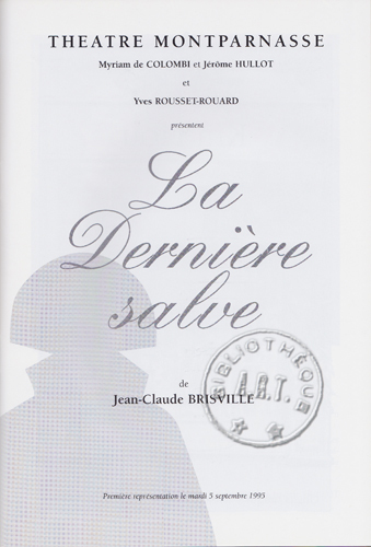 Les programmes de Théatre de l\